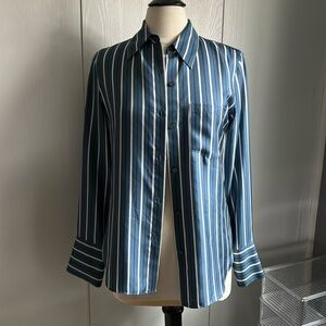 Theory 100% silk blouse